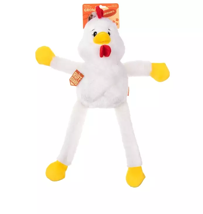 Growl Pulldozers Chuck the Chicken - Pehmolelut - 43923 - 1