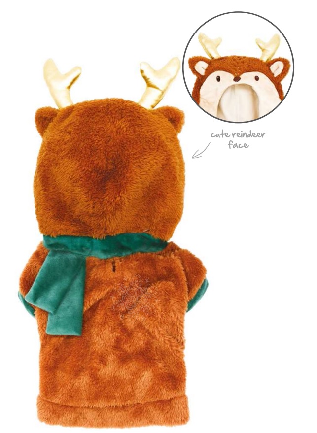 Jouluasu koiralle ja kissalle Poro - Neuleet ja pusakat - 26643 - 1