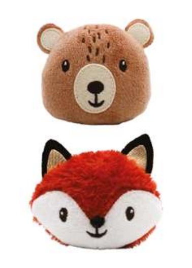 Joululelu kissalle Furry Faces 2 kpl - Kissan pehmolelut - 26653 - 1