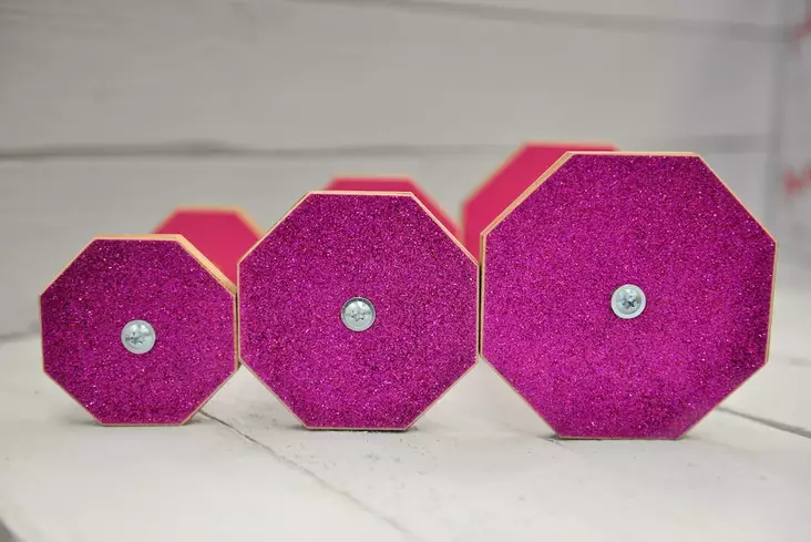 Larz Glitter noutokapula, pinkki - Noutokapulat - 40133 - 1