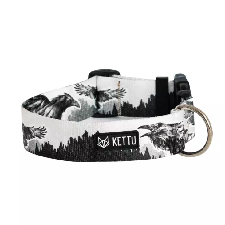 Nylonpanta pikalukolla 35 mm, Korppi - Pistolukko- ja solkipannat - 26913 - 1