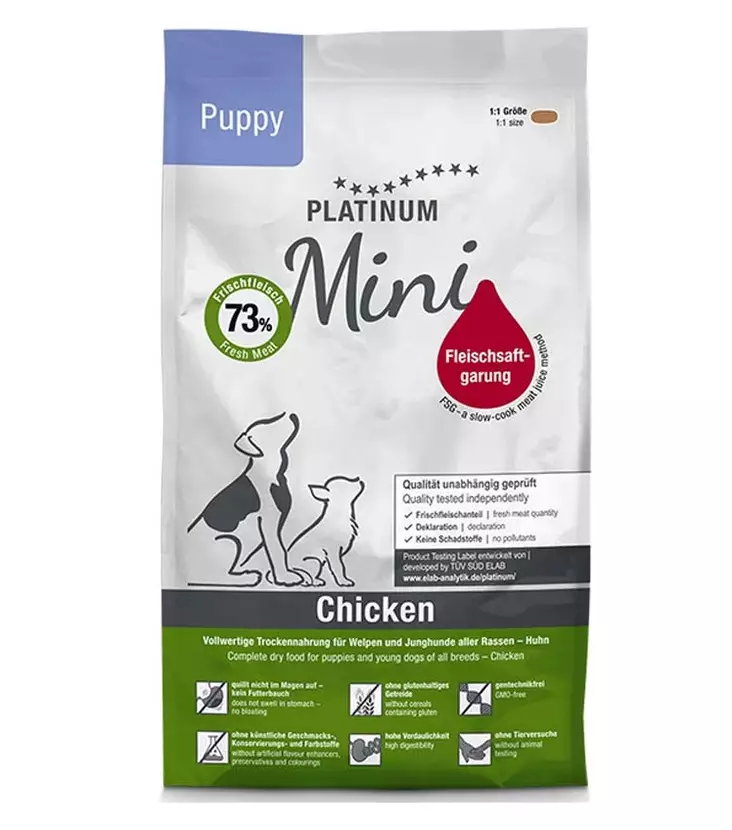 Platinum Puppy Chicken Mini - Puolikosteat treeninamit - 29223 - 1