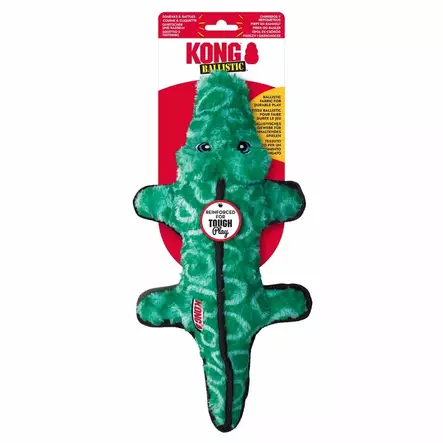 Kong Ballistic Alligator koiran pehmolelu - Pehmolelut - 20624 - 2
