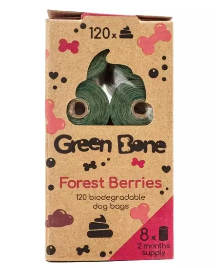 Tuoksullinen kakkapussi green Bone - Kakkapussit ja tarvikkeet - 003424 - 1