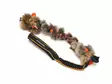 Fleece toy with rabbit fur, joustava kahva - Aitoa karvaa sisältävät lelut - 4874 - 3