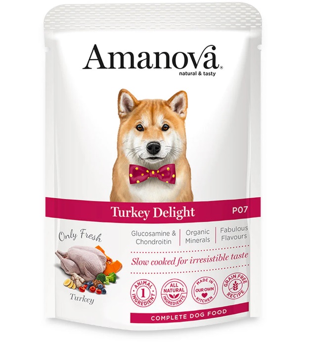 Amanova Turkey Delight - Koiran märkäruoat ja makkarat - 004544 - 1