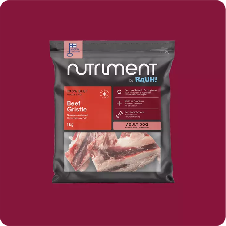 Nutriment by RAUH Naudan rustoluut 1 kg - Luut ja rustot - 42544 - 1