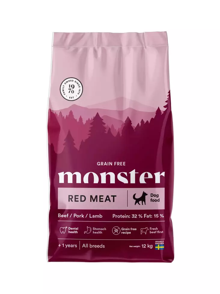 Monster Dog Grain Free Red Meat - Monster - 42944 - 1
