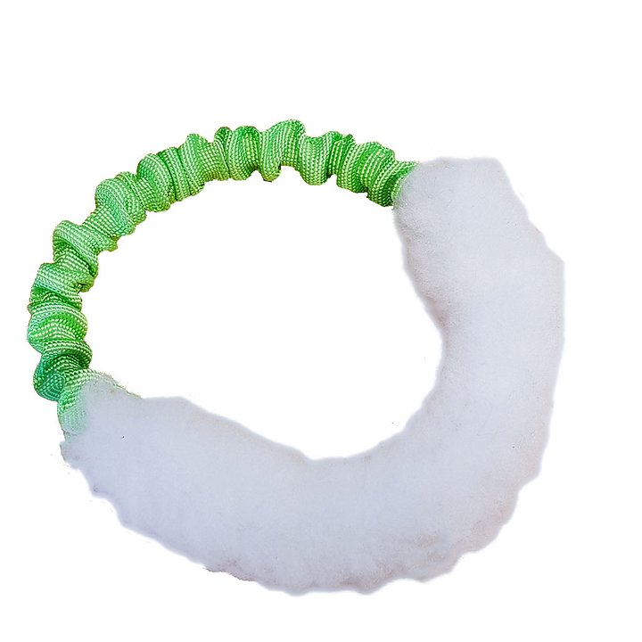 Lampaankarvapatukka joustokahvalla - Aitoa karvaa sisältävät lelut - 4664 - 1