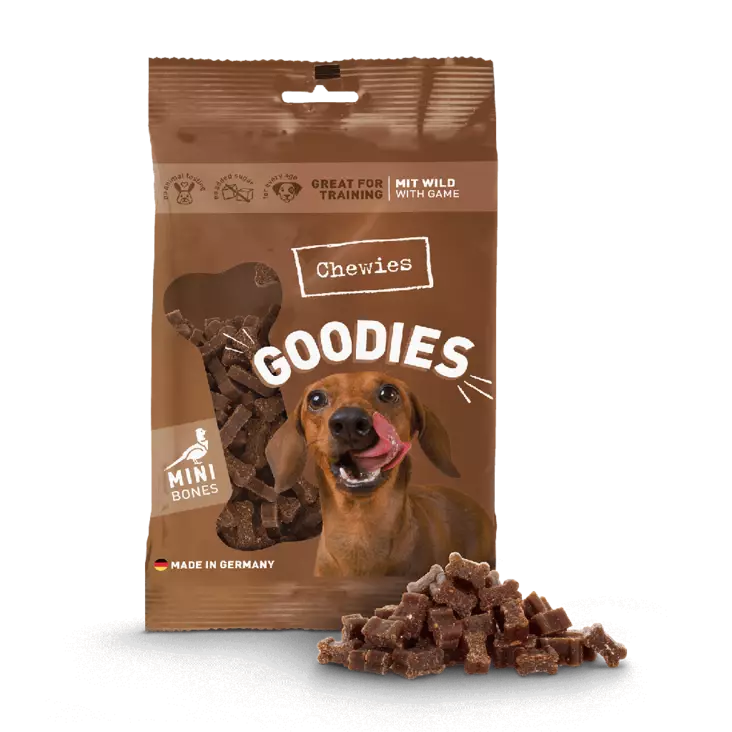 Chewies Goodies Mini, riista 125 g - Makupalat ja herkut - 43144 - 1