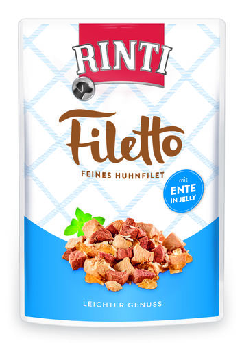 Filetto Kana & Ankka hyytelössä 100 g - Koiran märkäruoat ja makkarat - 9524 - 1