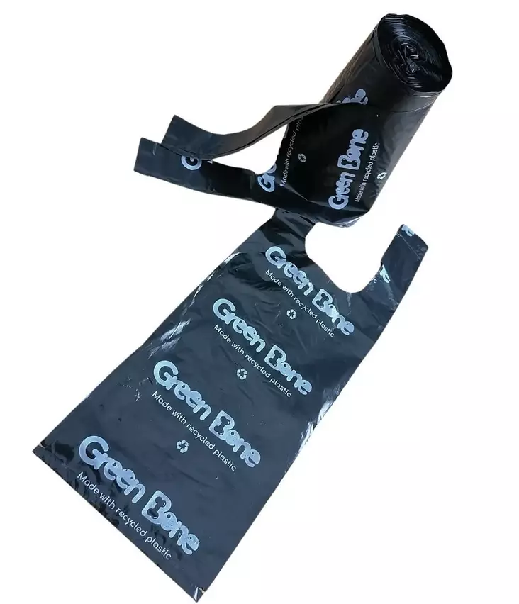 Green Bone kahvallinen kakkapussi, musta - Kakkapussit ja tarvikkeet - 41534 - 1