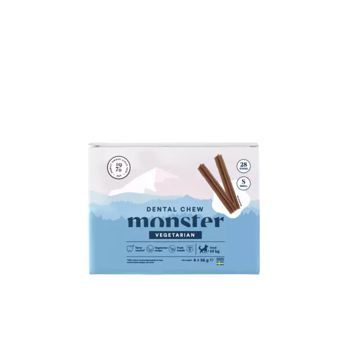 Monster Dog Dental Chew Vegan 28 kpl - Hampaidenhoitoherkut - 40904 - 1