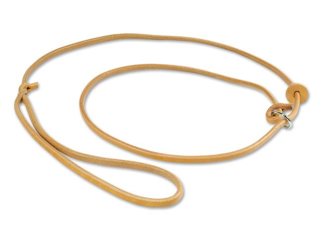 Nahkainen noutajatalutin stopparilla 150 cm x 6 mm - Noutajalajit - 003414 - 1