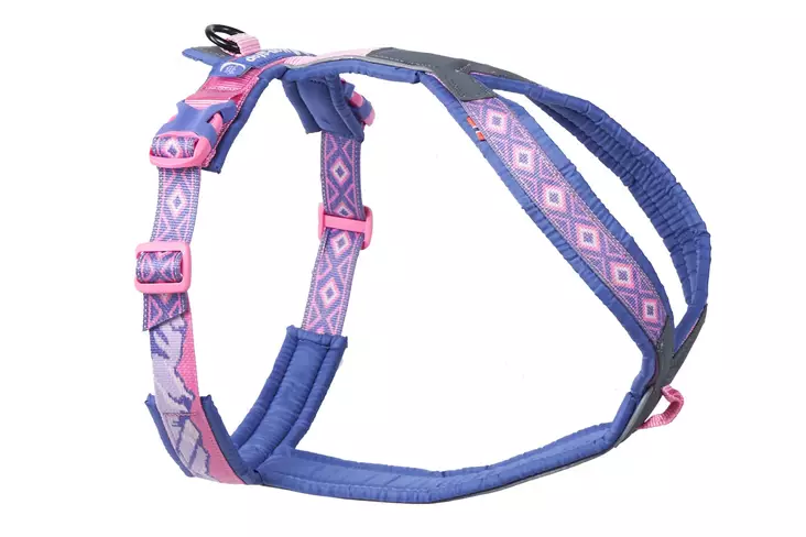Non-stop dogwear Line harness 5.0 Rachel Pohl edition, purple-pink - Koiran valjaat - 42734 - 1