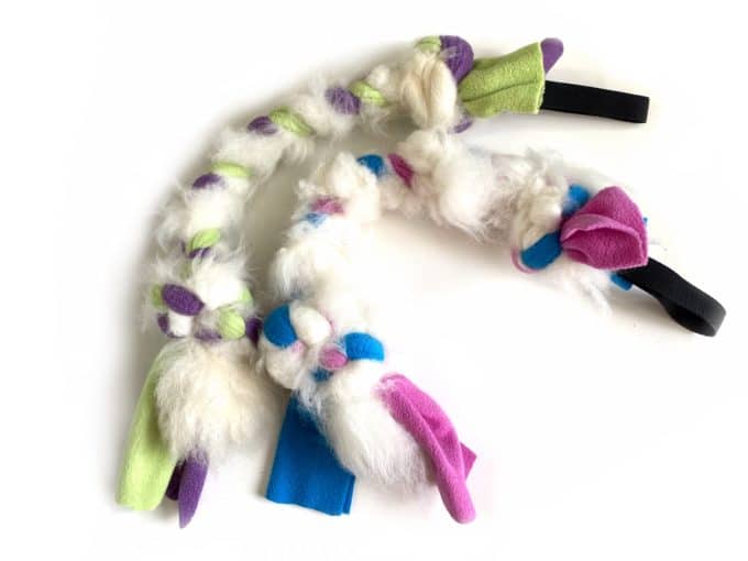 Sheep Skin Tug 40 cm - Aitoa karvaa sisältävät lelut - 4884 - 1