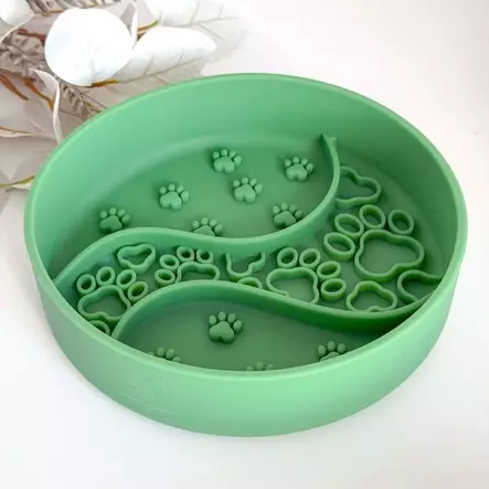 Doggotique Slow Bowl Paws virikekuppi - Ruokailua hidastavat kupit - 20555 - 1