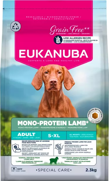 Eukanuba SC Mono-Protein Lamb 2,3 kg - Eukanuba - 44095 - 1