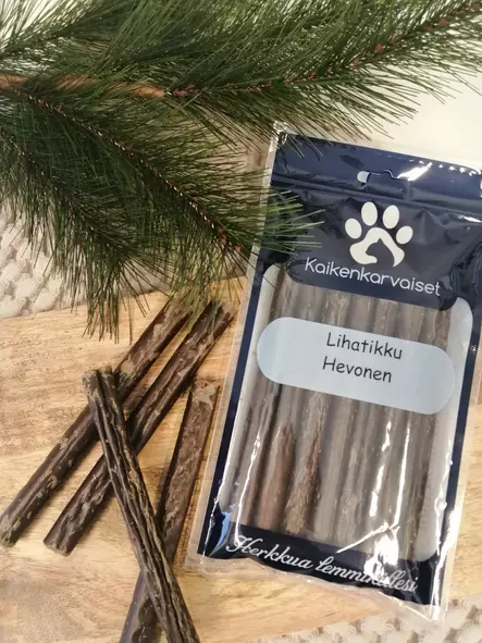 KK Lihatikku Hevonen 120g - Makupalat ja herkut - 50305 - 1