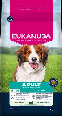 Eukanuba Dog Adult Small/Medium breed Lamb & Rice - Eukanuba - 43685 - 2
