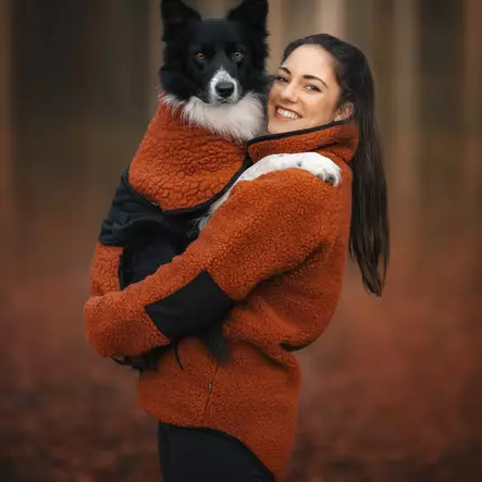 Hundlands Warmee merinovillatakki, burnt orange - Treenitakit - 60185 - 1