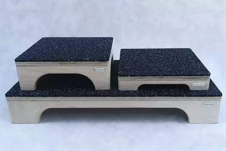 Korotettu targetti suorakaide, korkeus 10,5 cm - Jumppa- ja tasapainovälineet - 23915 - 2