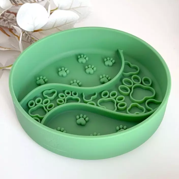 Doggotique Slow Bowl Paws virikekuppi - Ruokailua hidastavat kupit - 20555 - 1