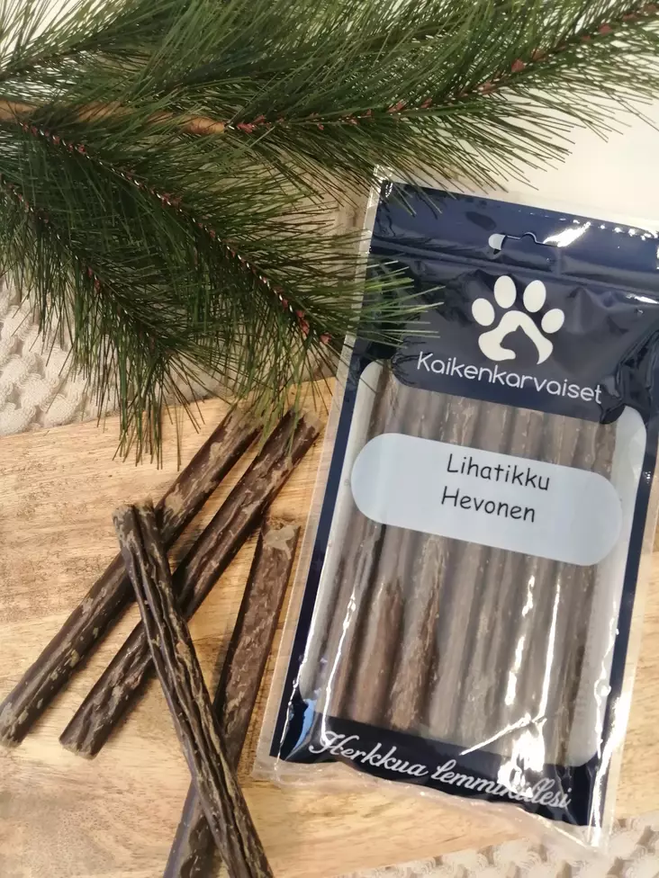 KK Lihatikku Hevonen 120g - Makupalat ja herkut - 50305 - 1
