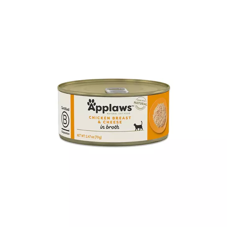 Applaws Chicken Breast with Cheese, kanaa ja juustoa keitinliemessä - Applaws - 200065 - 1