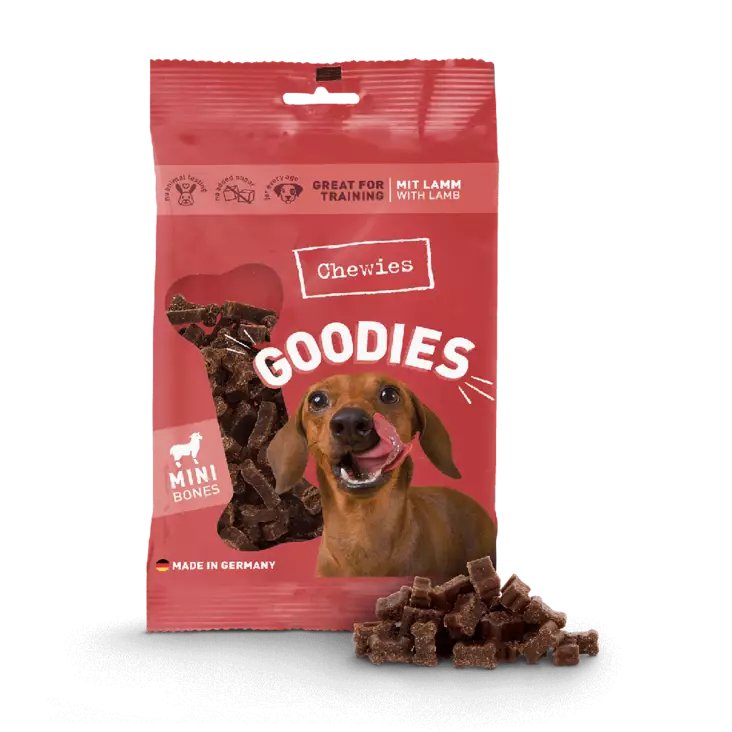 Chewies Goodies Mini, lammas 125 g - Makupalat ja herkut - 43145 - 1