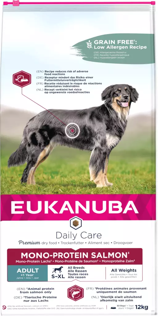 Daily Care Mono-Protein Salmon 12 kg - Eukanuba - 5905 - 1