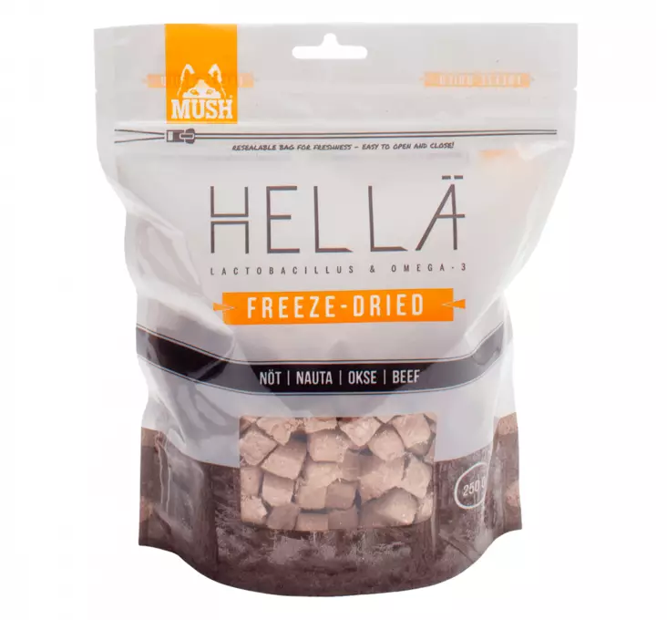 Hellä Freeze-Dried Nauta 250 g - Pakaste- ja ilmakuivatut ruoat - 4175 - 1