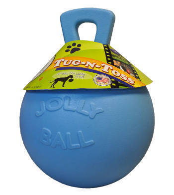 Jolly Tug-n-Toss kahvakuula, mustikka - Pallot ja narupallot - 7815 - 1