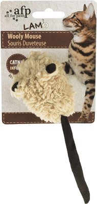 Kissanlelu minttuhiiri äänellä All For Paws 7cm - Kissanminttulelut - 200325 - 1