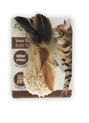 Kissan pallolelu pehmopallo höyhenillä - Pallolelut - 7215 - 1