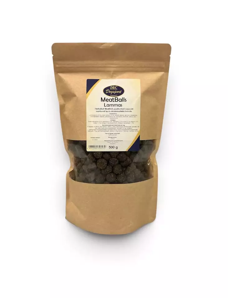 Meatballs lammas 500 g - Puolikosteat treeninamit - 44335 - 1