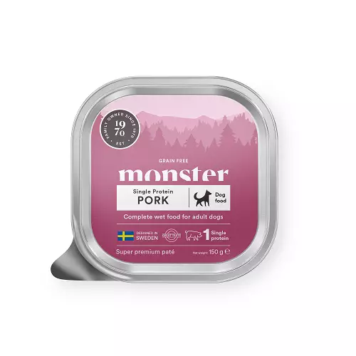 Monster Dog Pork Paté 150 g - Koiran märkäruoat ja makkarat - 43245 - 1