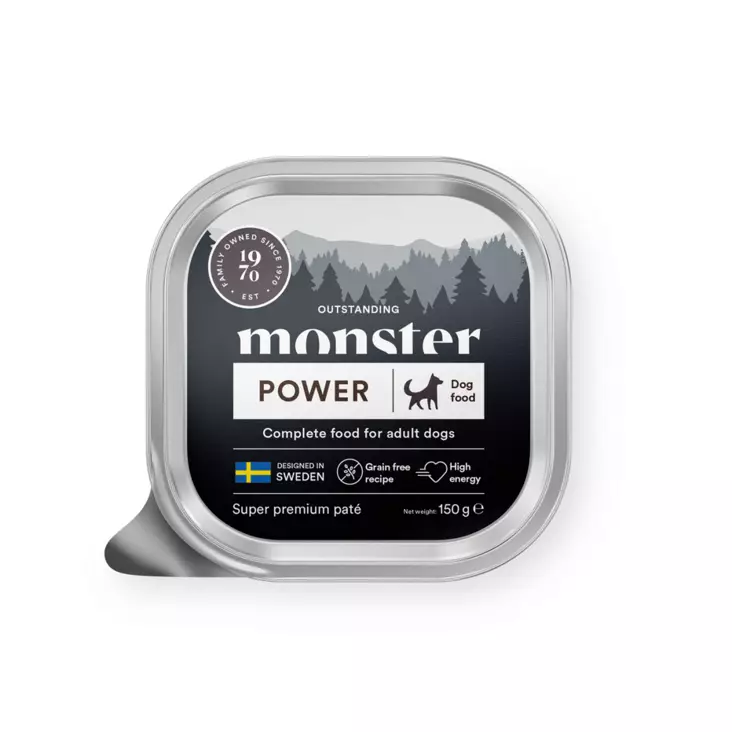 monster dog power pate - Koiran märkäruoat ja makkarat - 41535 - 1