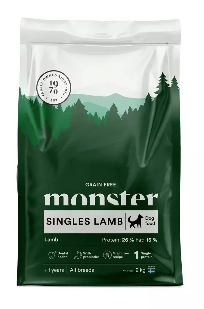 Monster Grain Free Singles Lamb - Monster - 27645 - 1