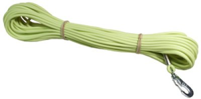 Muovitettu jälkinaru 15 m x 4 mm, keltainen - Koulutus- ja jälkiliinat - 5665 - 1