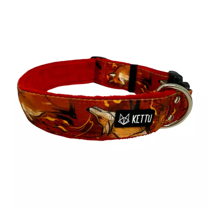 Pehmustettu nylonpanta 35 mm, Tulikettu - Pistolukko- ja solkipannat - 43335 - 1