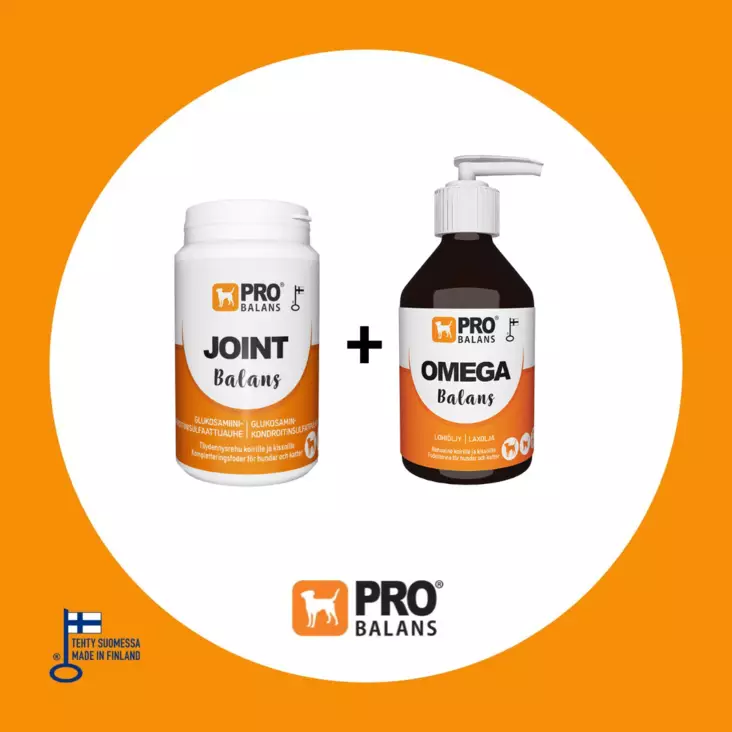 Probalans JointBalans + OmegaBalans paketti - Nivelten hyvinvointi - 002695 - 2