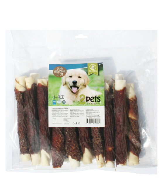 Puruluu lammasfileellä 17cm, 18kpl - Puruluut - 002285 - 1