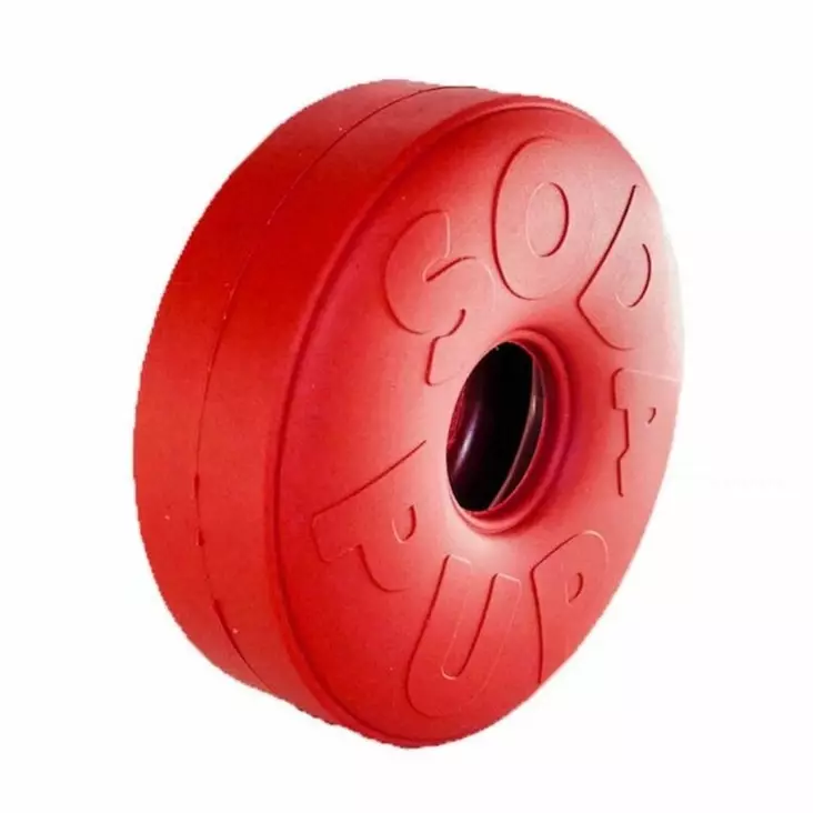 SodaPup Life Saver koiran virikelelu, punainen - Muut virikelelut - 003985 - 1