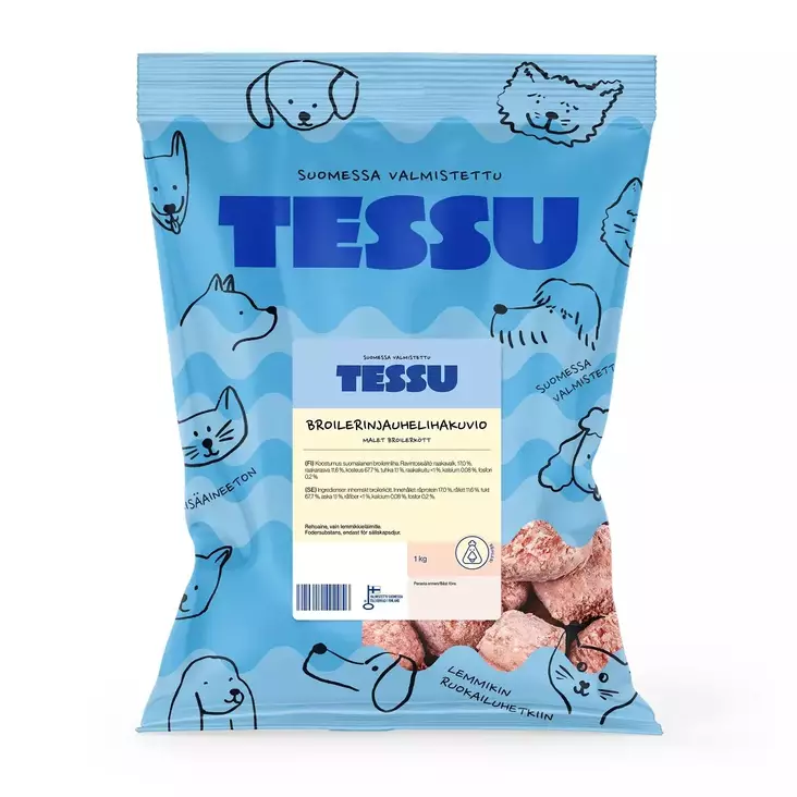 Kotimainen tessu broilerinjauhelihapulla - Broileri - 23715 - 1