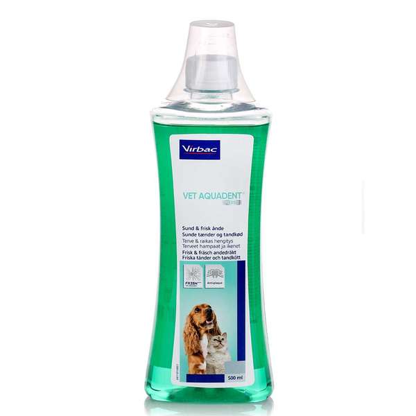Vet Aquadent Fresh veteen lis=C3=A4tt=C3=A4v=C3=A4 liuos koiran hampai=
den hoitoon - Hampaiden ja suunhoito - 26585 - 1