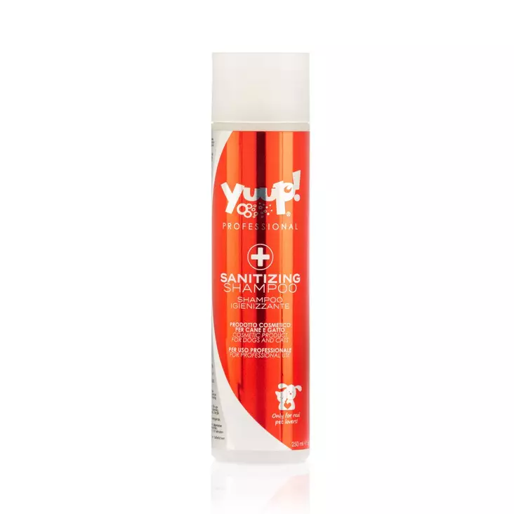 Yuup Professional Sanitizing antiseptinen shampoo iho-ongelmista k=C3=A4=
rsiville koirille - Shampoot - 003545 - 1