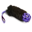 Koiran vetolelu Zayma Hollee Sheepskin Bungee with squeaker - Aitoa karvaa sisältävät lelut - 50336 - 2