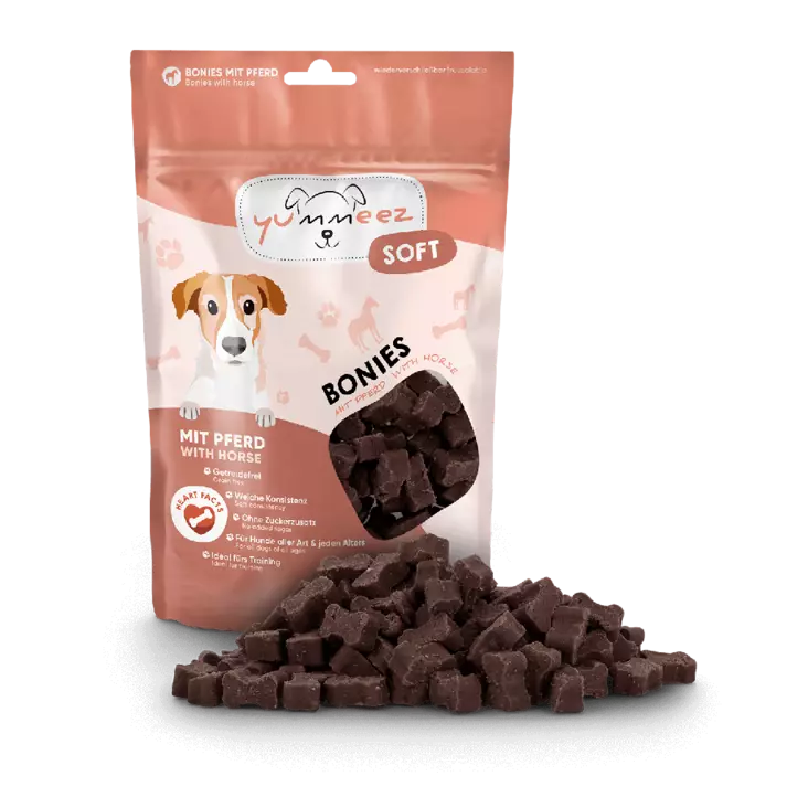 Yummeez Soft Bonies Hevonen - Koulutusmakupalat - 43326 - 1