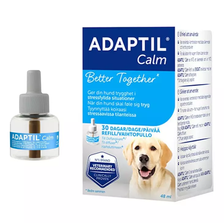 Adaptil vaihtopullo haihduttimeen - Stressi ja pelkotilat - 101906 - 1